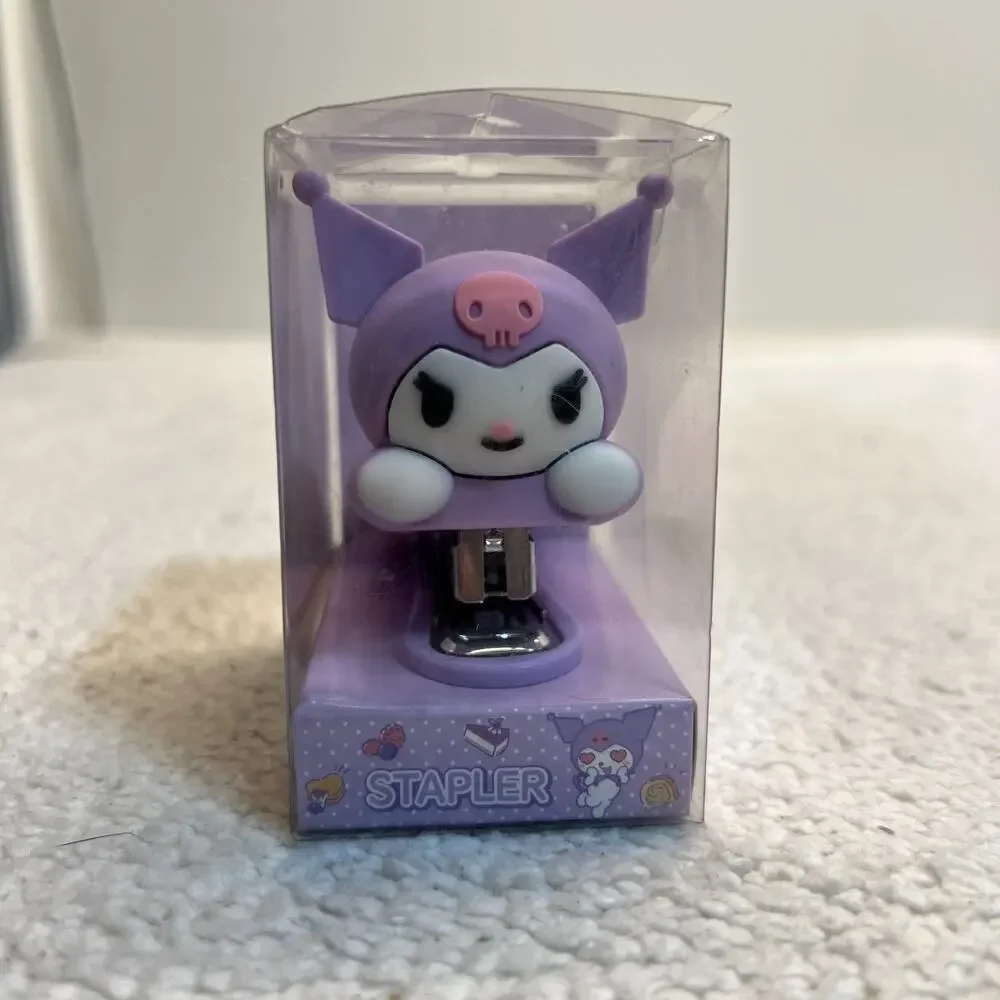 NEW Hello Kitty & Friends Kuromi Mini Stapler Cute Purple